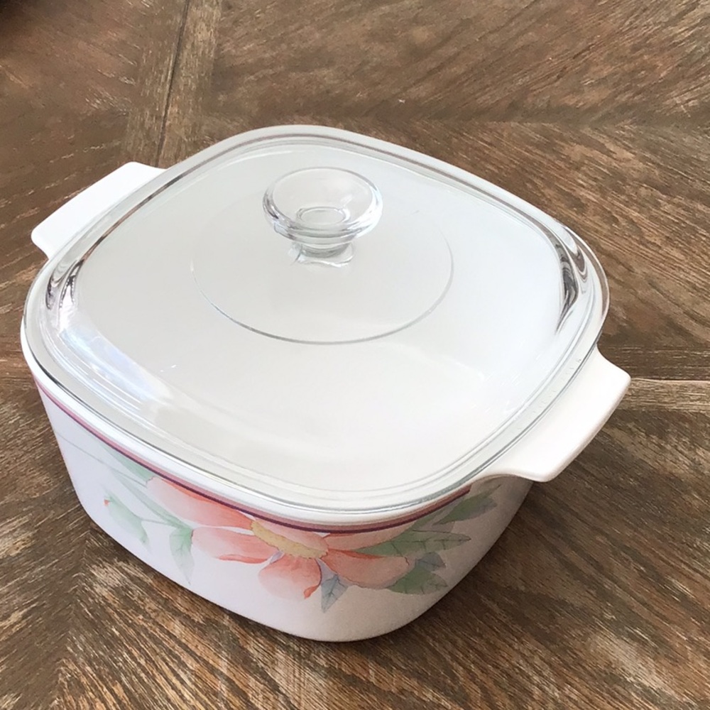 Vintage Corning Ware  "Peony Floral" pattern - Picture 12 of 16